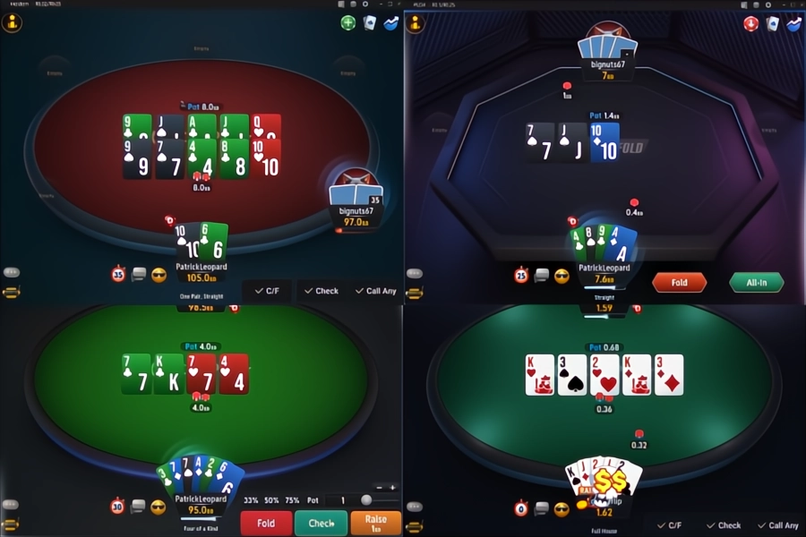 CoinPoker Mac 客户端桌面功能界面